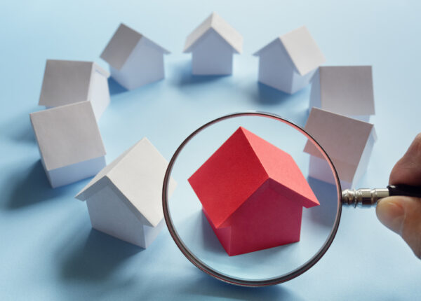 Choosing the right real estate, house or new home
